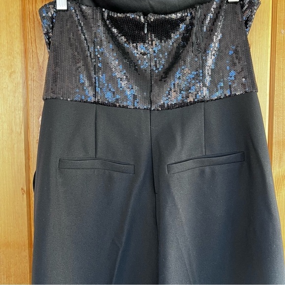 EUC REVOLVE Steve Madden Riki Jumpsuit in Black size M Whimsygoth Glam - Picture 7 of 12